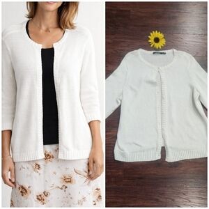 Ralph LAUREN Elegant White Women's Sweater COTTON 🔝